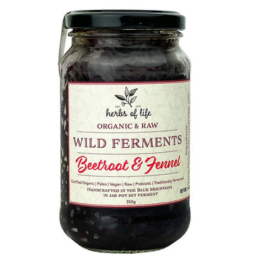 Herbs of Life Wild Ferment Beetroot with Fennel 350g